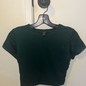Windsor Forest Green Crop Top